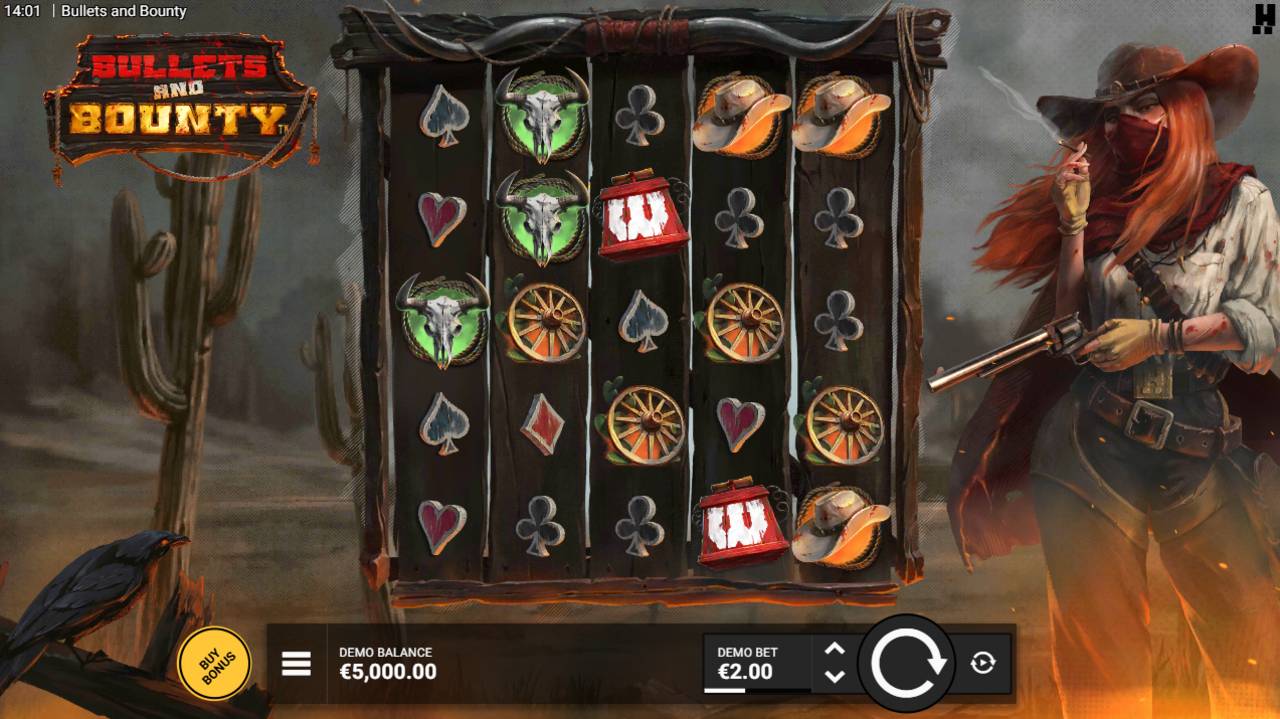 Bullets And Bounty (Hacksaw Gaming) Image 2